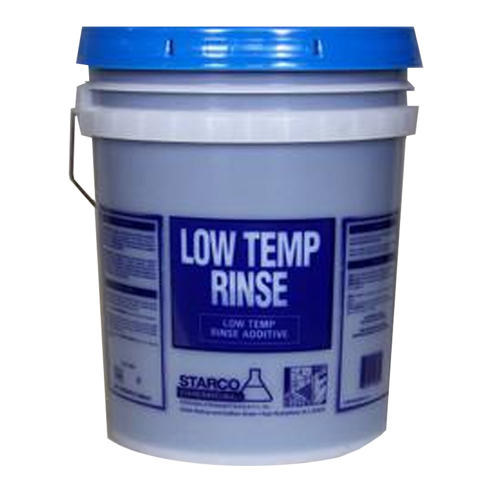 W1695 Low Temp Blue 5 Gal. Dishwashing Rinse 1 pl. - W1695 LOW TEMP DSH/WSH RIN 5GL