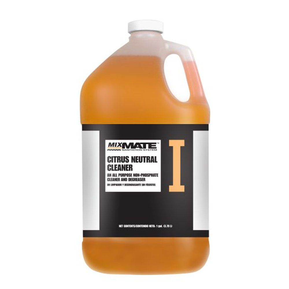 063066 Mixmate 1 Gallon Citrus Neutral Cleaner 2/cs