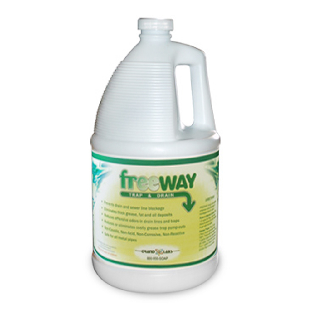 530-4 Freeway 1 Gal. Trap & Drain Cleaner 4/cs - 530-4 FREEWAY TRP&DRAIN CLN4/1