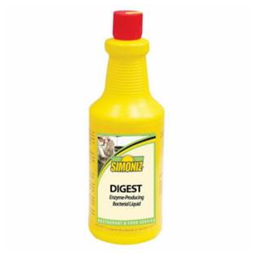 D0860012 Digest 32 oz. Enzyme Drain Cleaner 12/32 cs - D0860012 DIGEST QT ENZYME ODOR