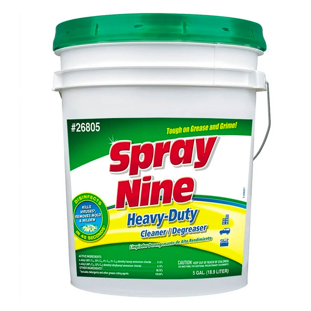 26805 Spray Nine 5 Gallon Cleaner/Degreaser &     Disinfectant 1 ea.