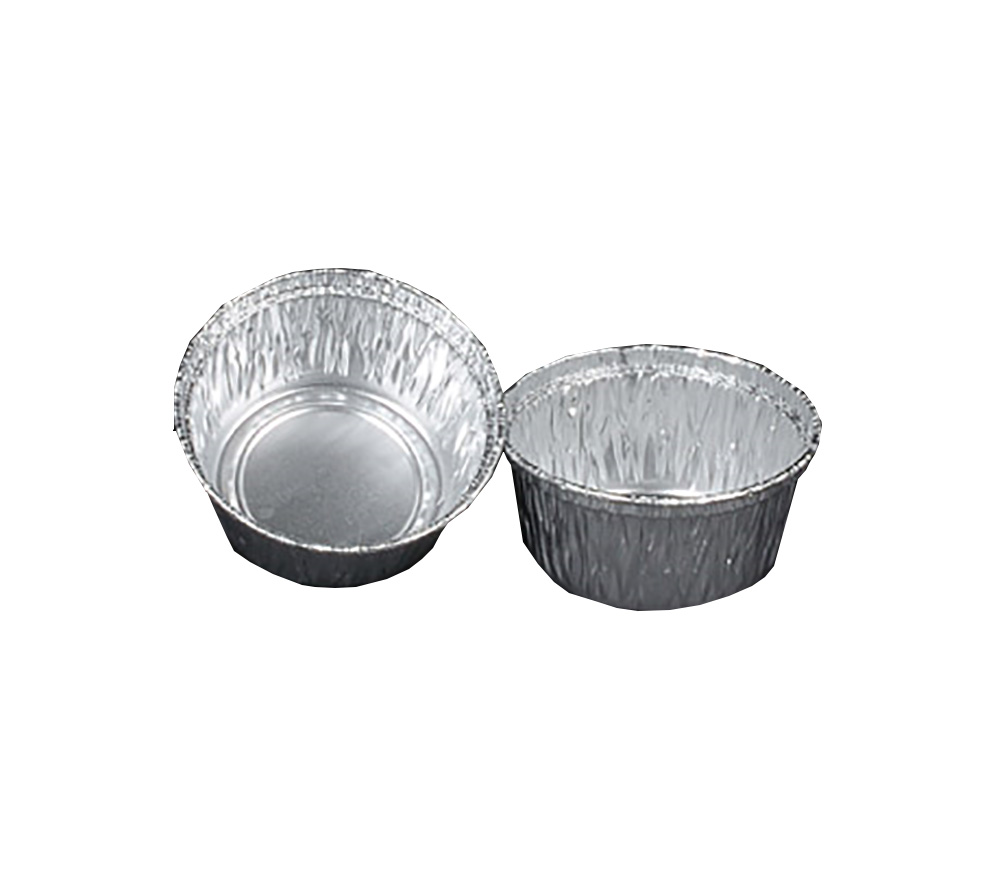 D14080 Aluminum 2-15/16"x1-5/16" Cupcake/Custard Cup 12/8 cs