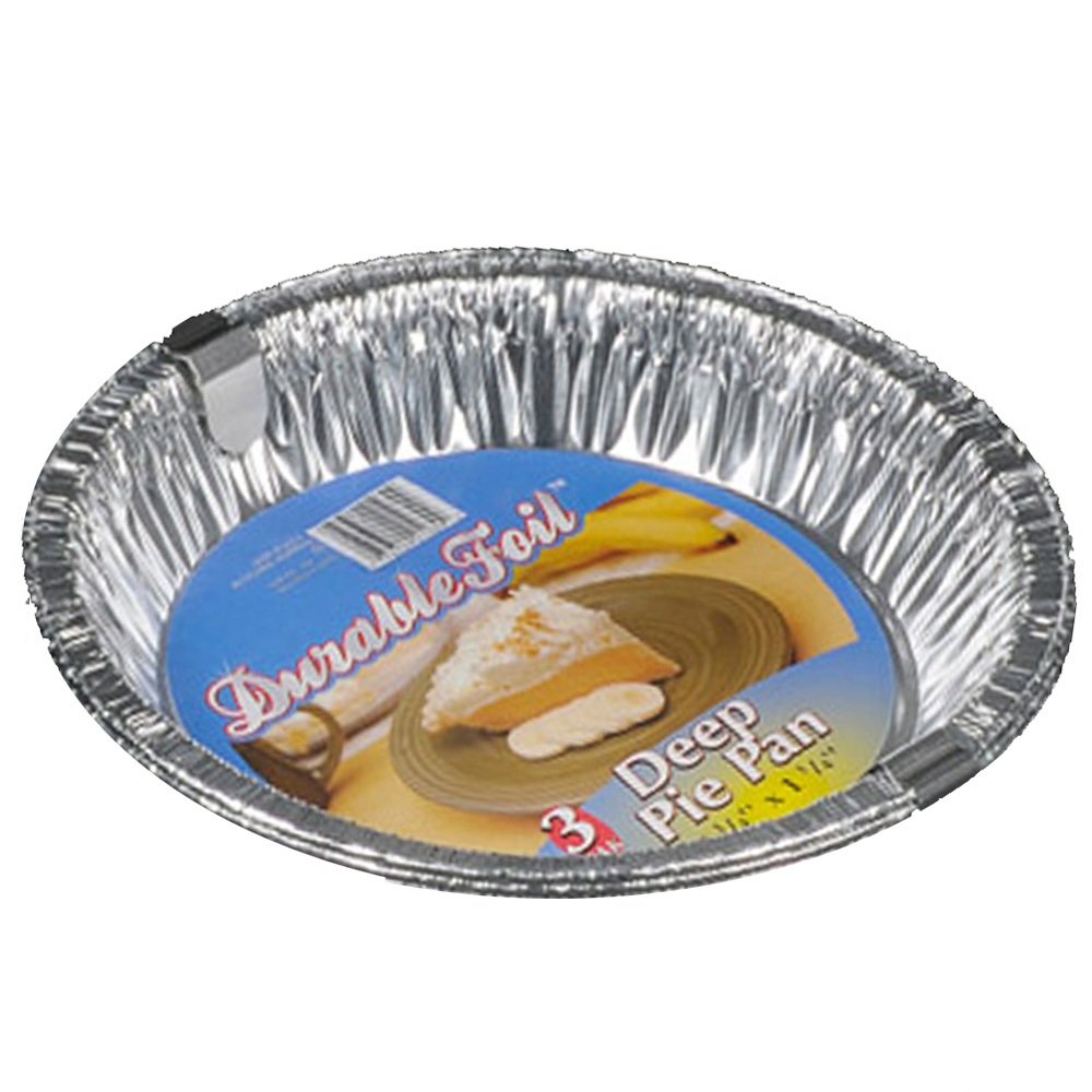 D23030 Aluminum 10" Deep Pie Pan 12/3 cs