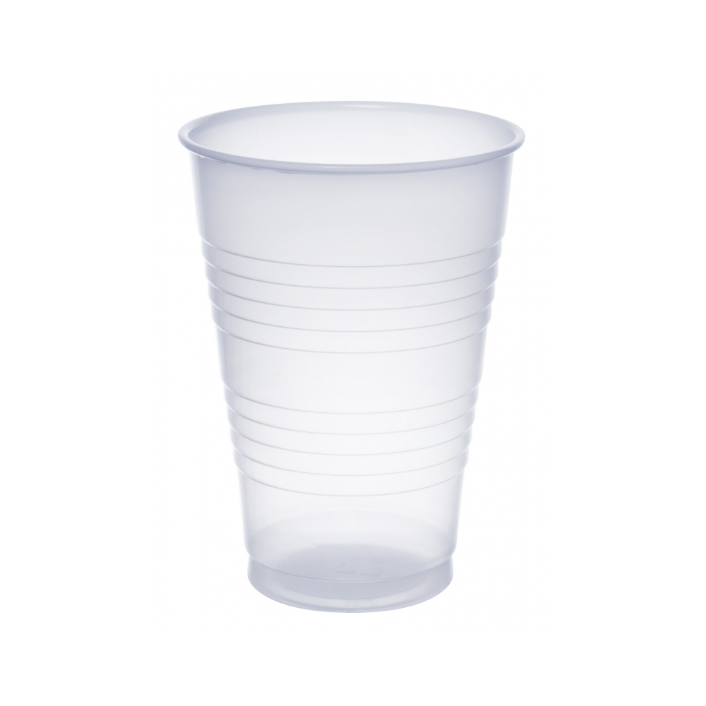 Y14 Translucent 14 oz. High Impact Polystyrene Cold Cup 20/50 cs