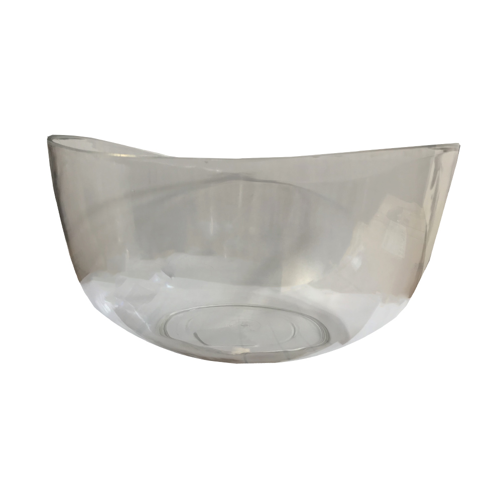 MPI-6640 Clear 5 Qt. Plastic Bowl 6/cs - MPI-6640 CLEAR 5qt PLAS BOWL