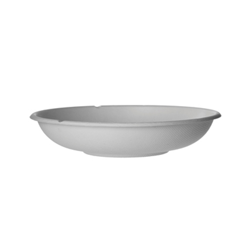 EP-BL24-C White 24 oz. Bagasse Sugar Cane Coupe Bowl 600/cs - EP-BL24-C 24z SUGRCN COUPE BWL