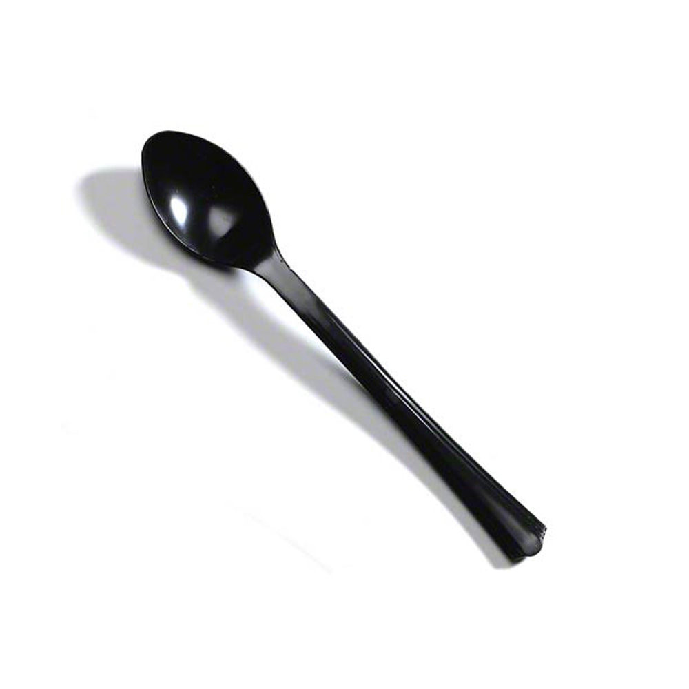 APTSPBL Petites Black 4.2" Spoon 500/cs