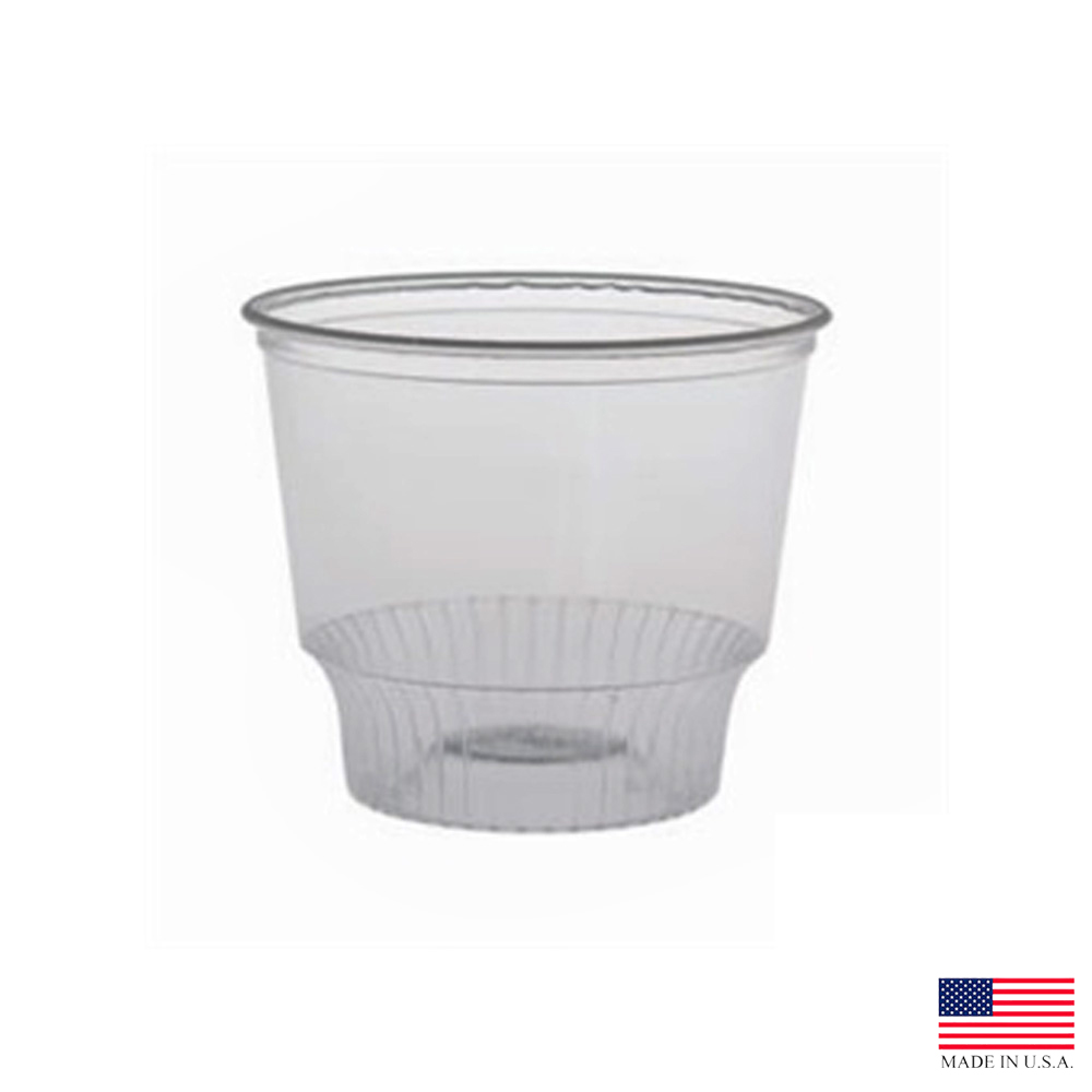 SD12 SoloServe 12 oz. Clear PET Sundae Cup        20/50 cs