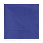 180322 Navy Blue Beverage Napkin 2 ply 1/4 Fold 4/250 cs - 180322 NAVY BLUE 2 PLY BEVNAP