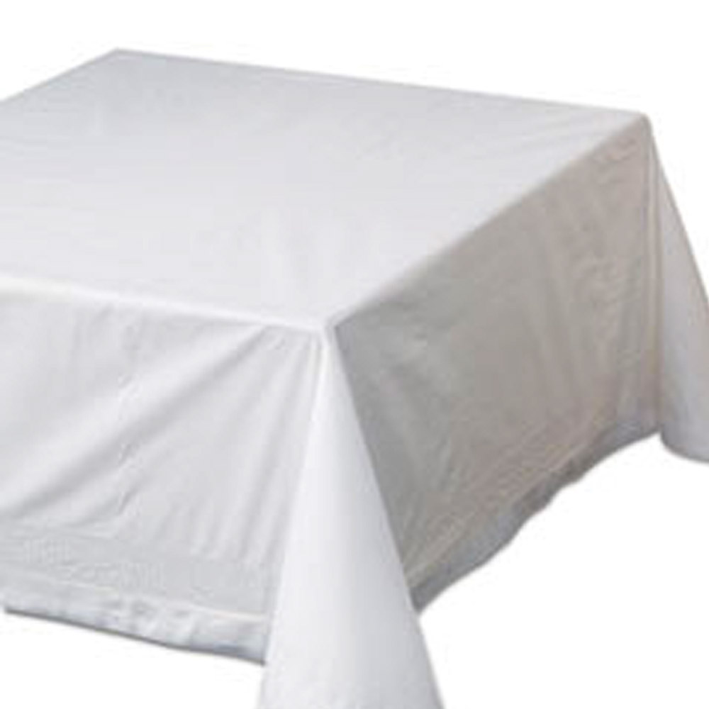 210046 White 54"x54" 2 ply Paper Table Cover 50/cs