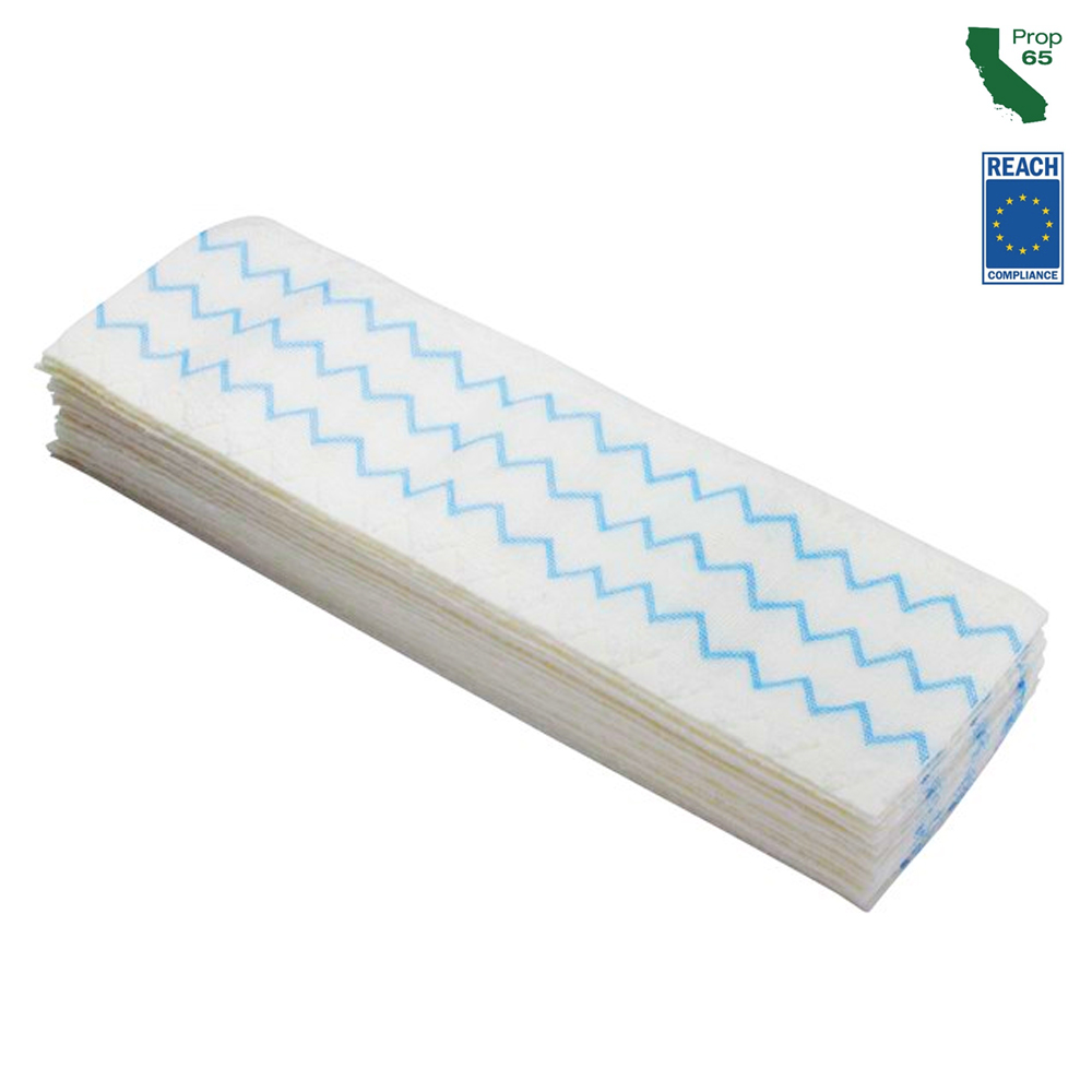 Rubbermaid Commercial Hygen White 18" Disposable Microfiber Mop