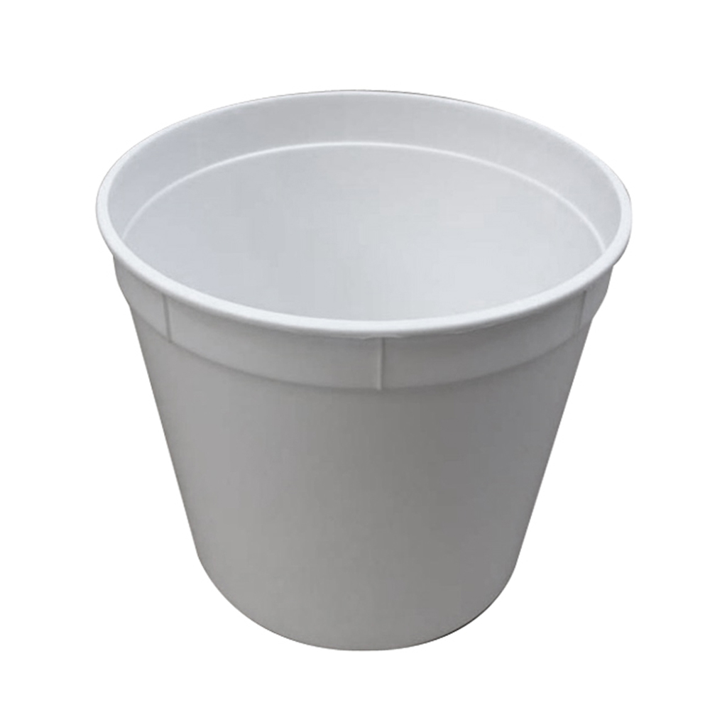 CL86030104 White 86 oz. High Density Polyethylene Tub 200/cs