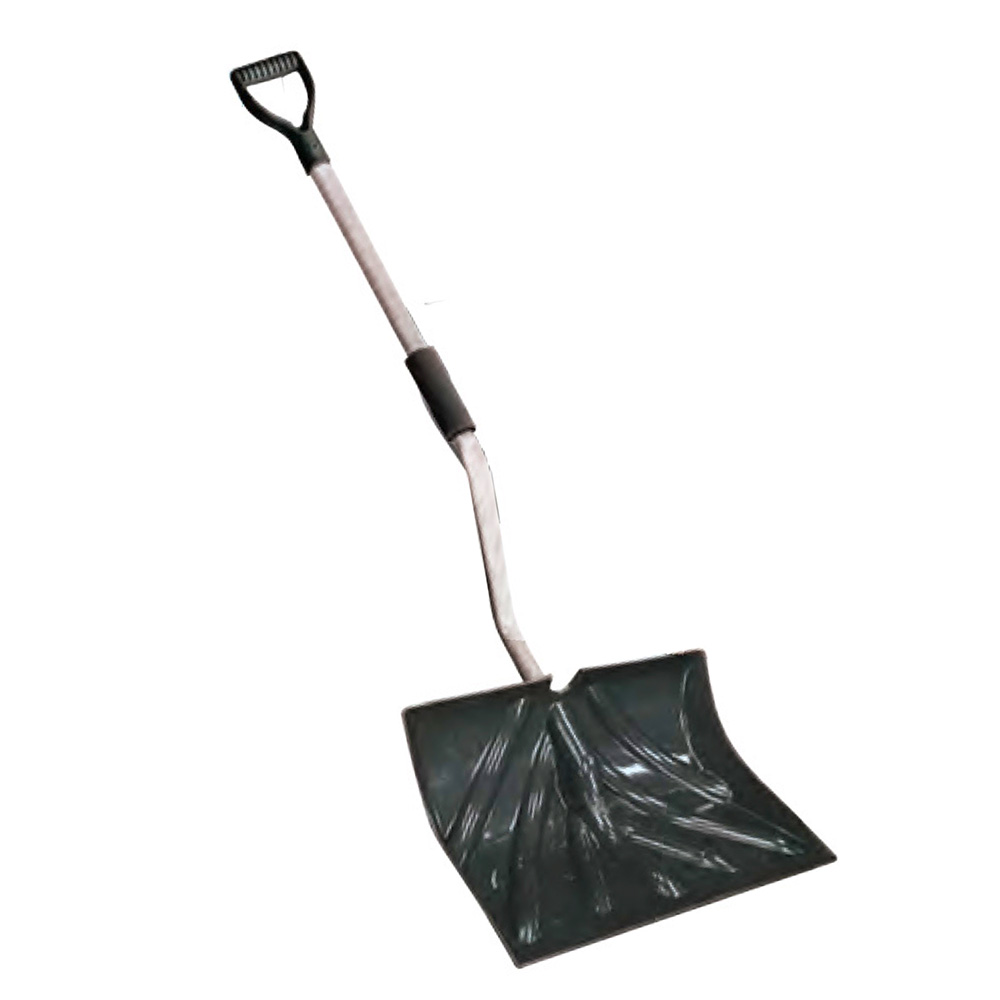 Black 18"x14" Back Saver Snow Shovel Poly Blade 1233BS Wholesale