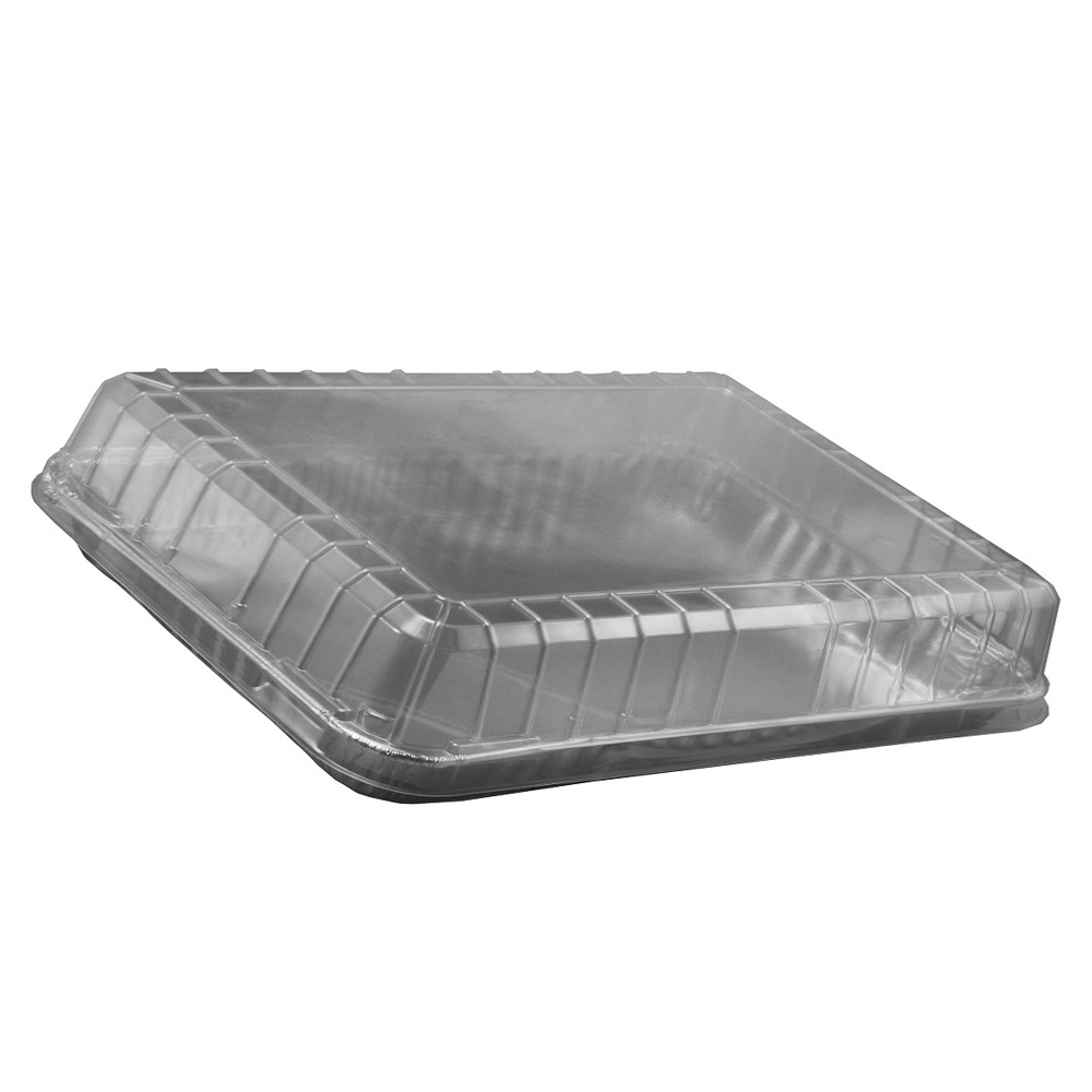 Convenience Packs Aluminum 1/4 Sheet Pan With Plastic Dome Lid Combo