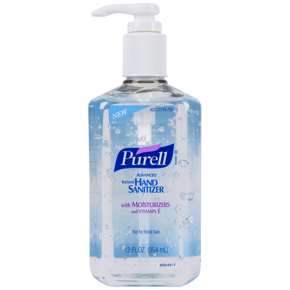 Gojo Ind. Purell 12 oz. Advance Instant Hand Pump Sanitizer With