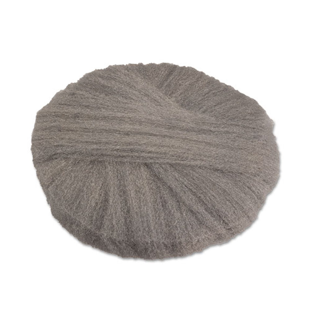 Global Material Tech. Gray 17" Grade 0 Radial Steel Wool Polishing