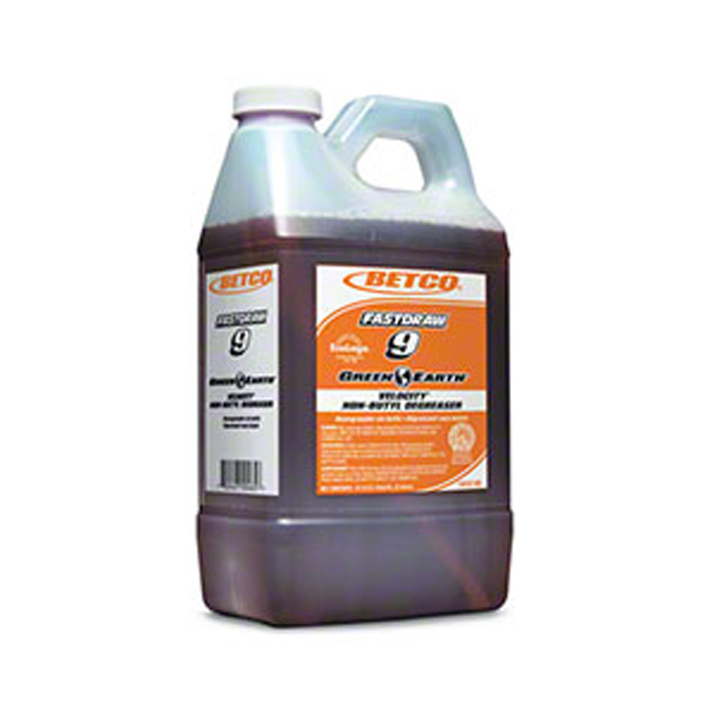 Betco Corp. FastDraw 9 2 Liter Velocity Green Earth Degreaser 1974700