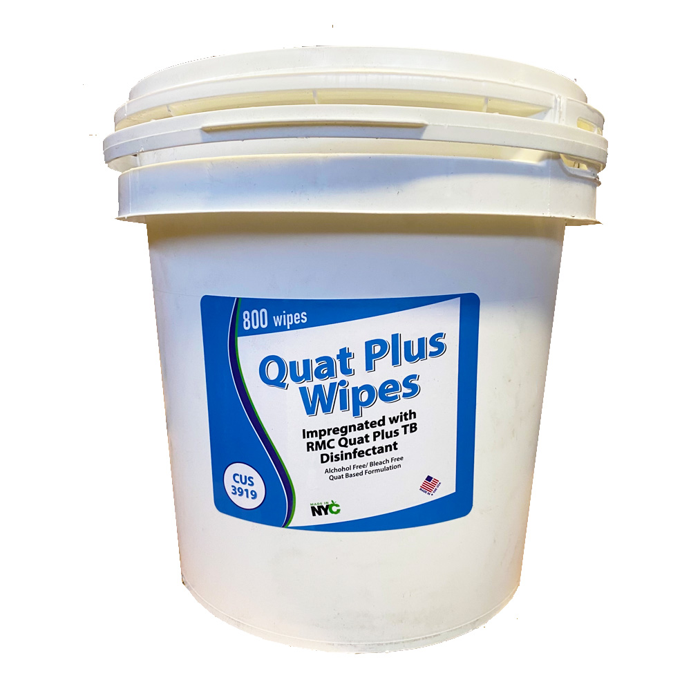 CUS3919 Quat Plus Disinfecting Wipes Tub 800/PL Wholesale Distributor of Food service