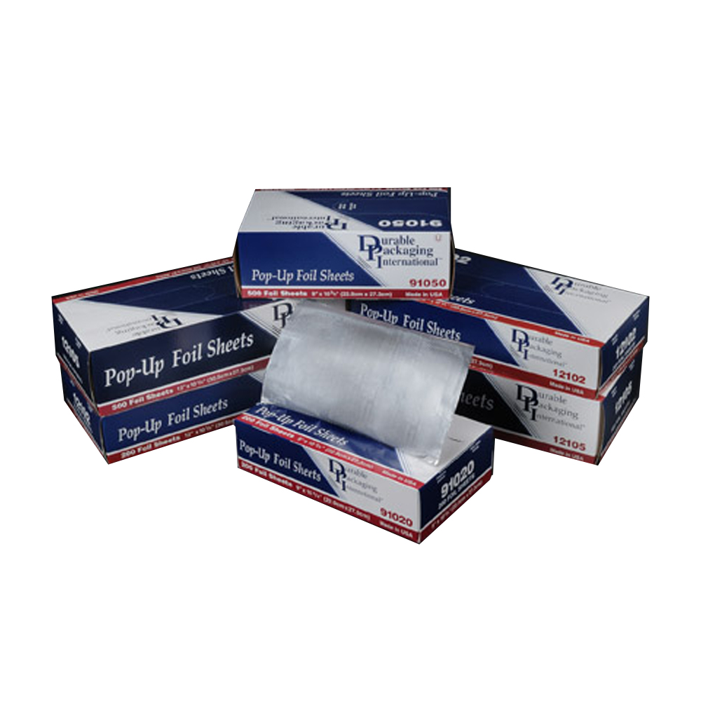 Durable Inc. Blue 9"x10.75" Aluminum Foil Sheet 91050BLU Wholesale