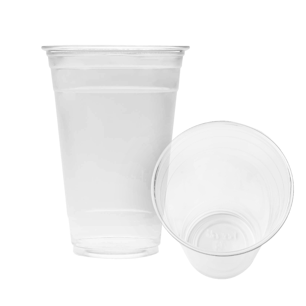 KC20PCR Clear 20 oz. PET Recycled Cold Cup 20/50  cs