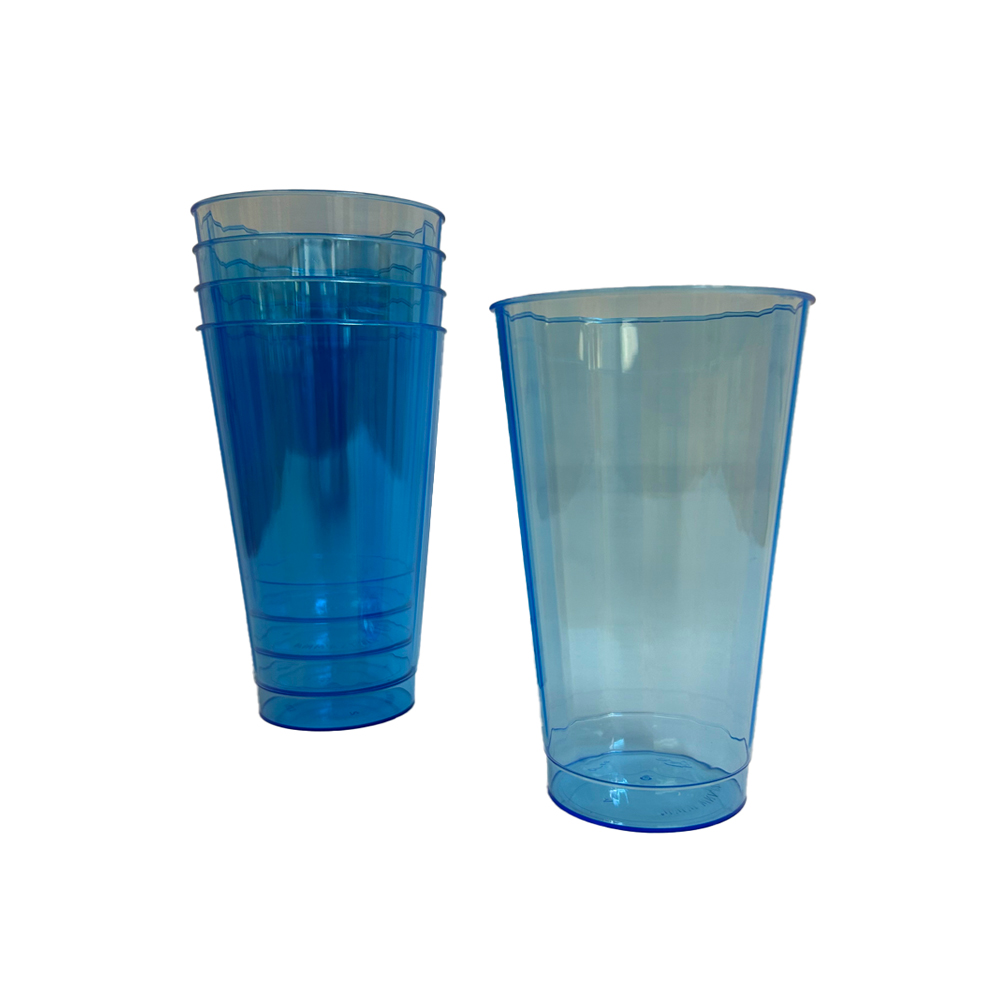 CC16BRIBL Blue 16 oz. Hard Plastic Tumbler 12/20 cs