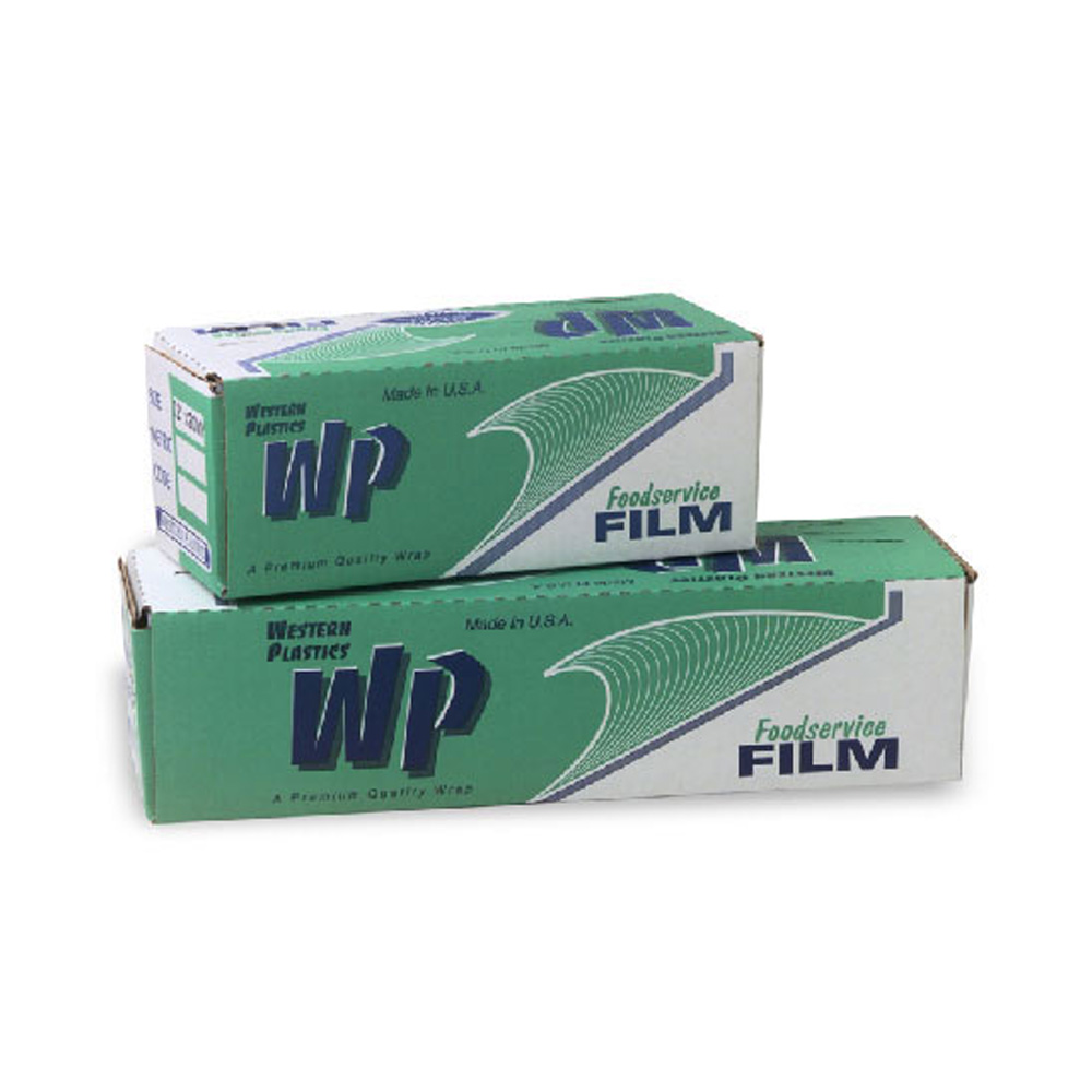 182 18"x2m' Clear Cutter Box Film Roll 1/Roll