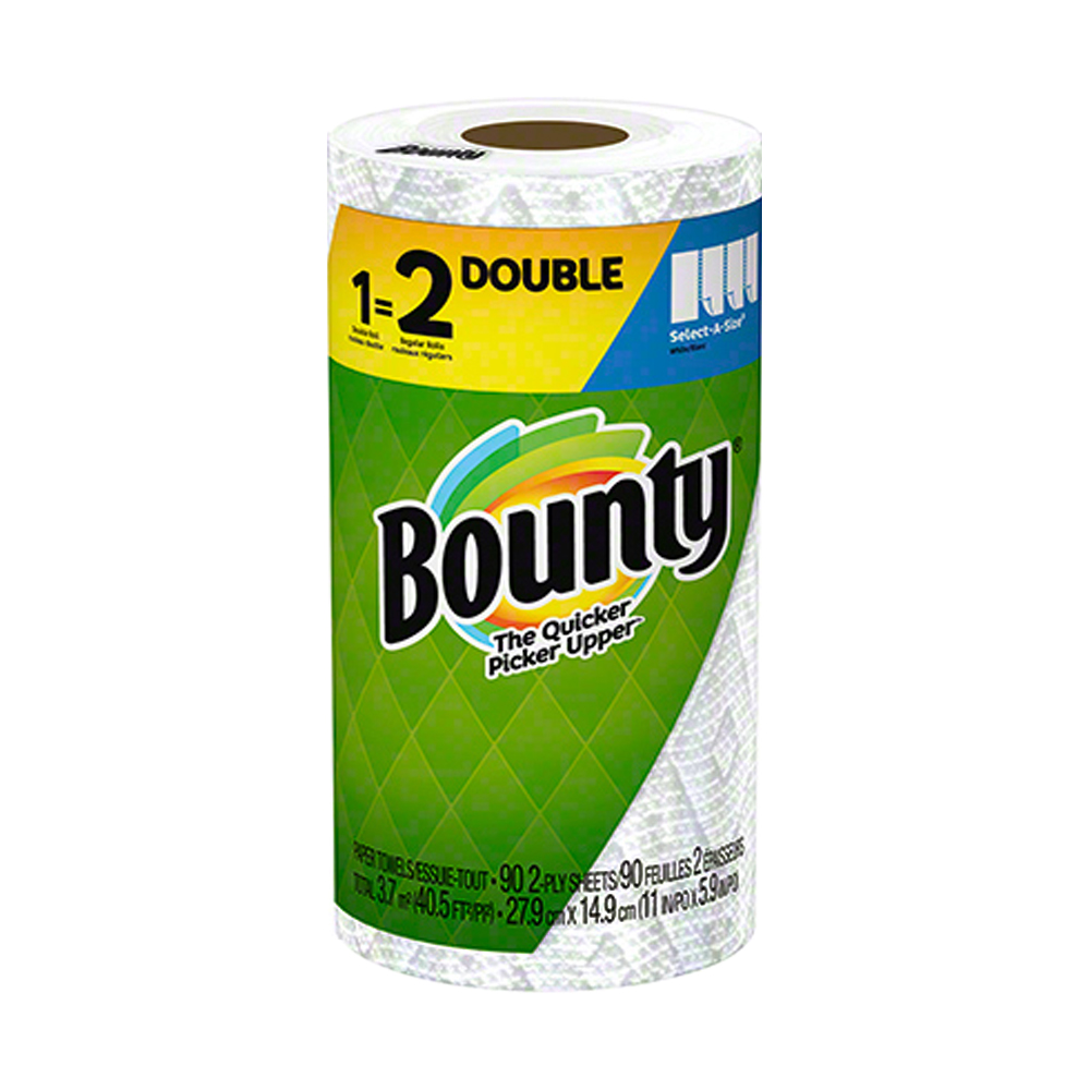 20581 Bounty Kitchen Roll Towel 2 ply             Select-A-Size 11"x5.9" 24/cs