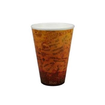 16U16 Wrapped Misprint 16 oz. Insulated Foam Cups 40/25 cs