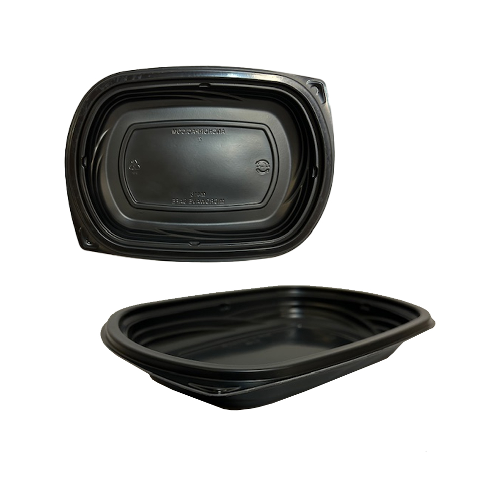 M416/4541602 Black 16 oz. Microwavable Container  252/cs