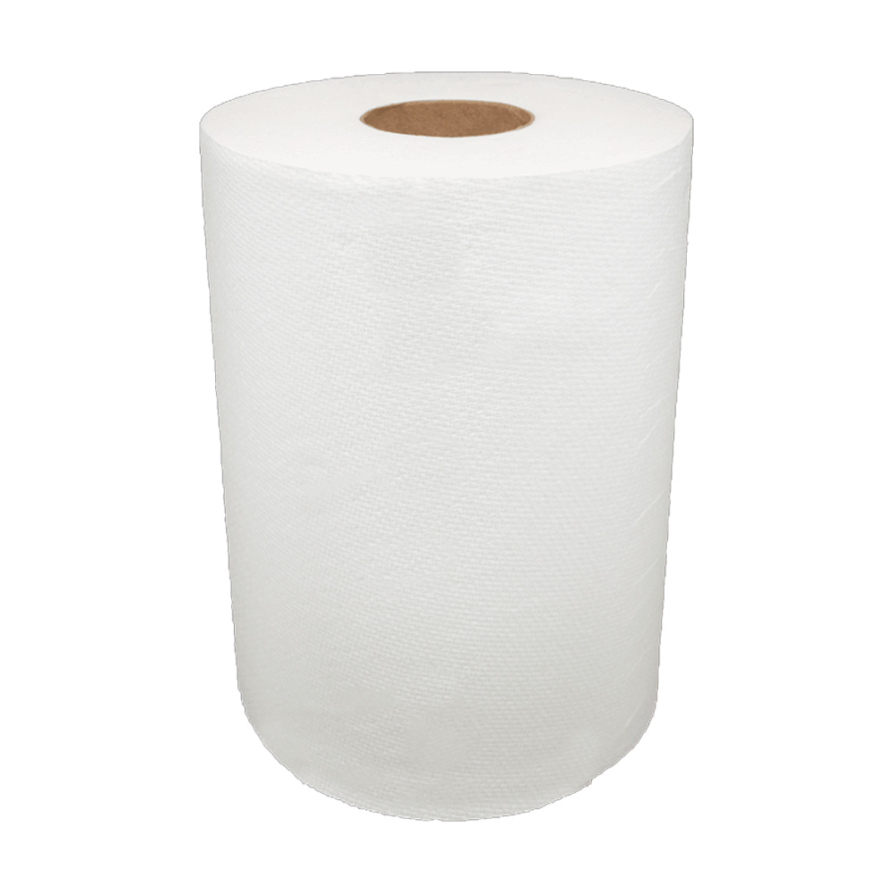 12300W Morsoft White 8"x300' Hardwound Towel with 2" Core 12/cs