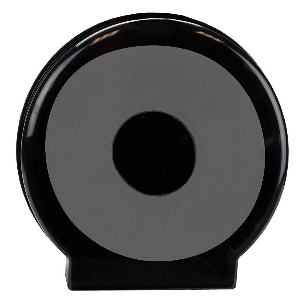 2009 Black Plastic Jumbo Roll Bathroom Tissue Dispenser Single Roll 1 ea.