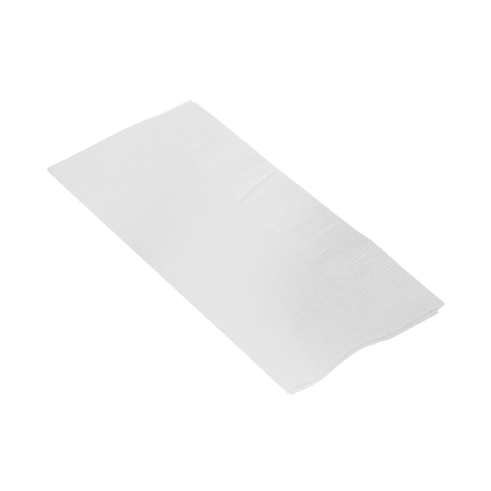 182294 White 12"x16" 1/6 Fold Guest Towel 10/100  cs - 182294 WHT 12x16 1/6 GUEST TWL