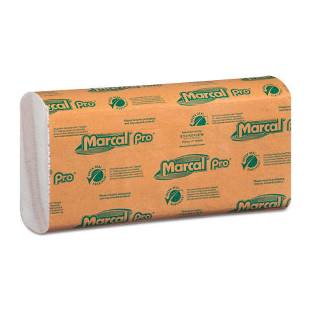 P100B1615000 Marcal Pro C-Fold Towel White 10"x12"16/150 cs