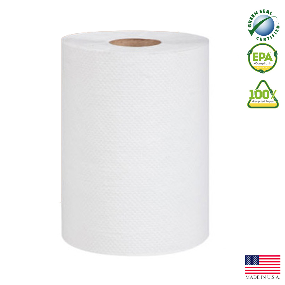 P-700B Marcal Pro Hard Wound Roll Towel White 1   ply 8"x350' 12/cs