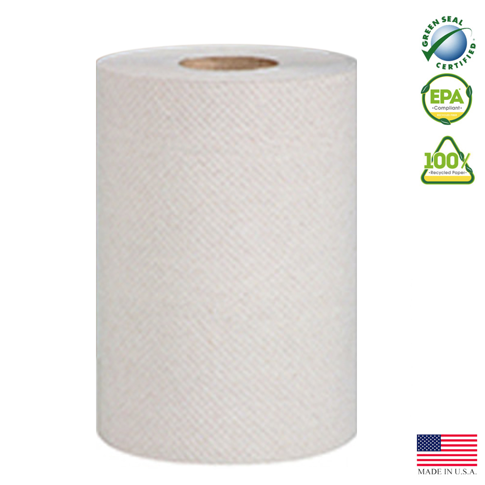 P720N Marcal Pro Hard Wound Roll Towel Natural 1  ply 8"x350' 12/cs