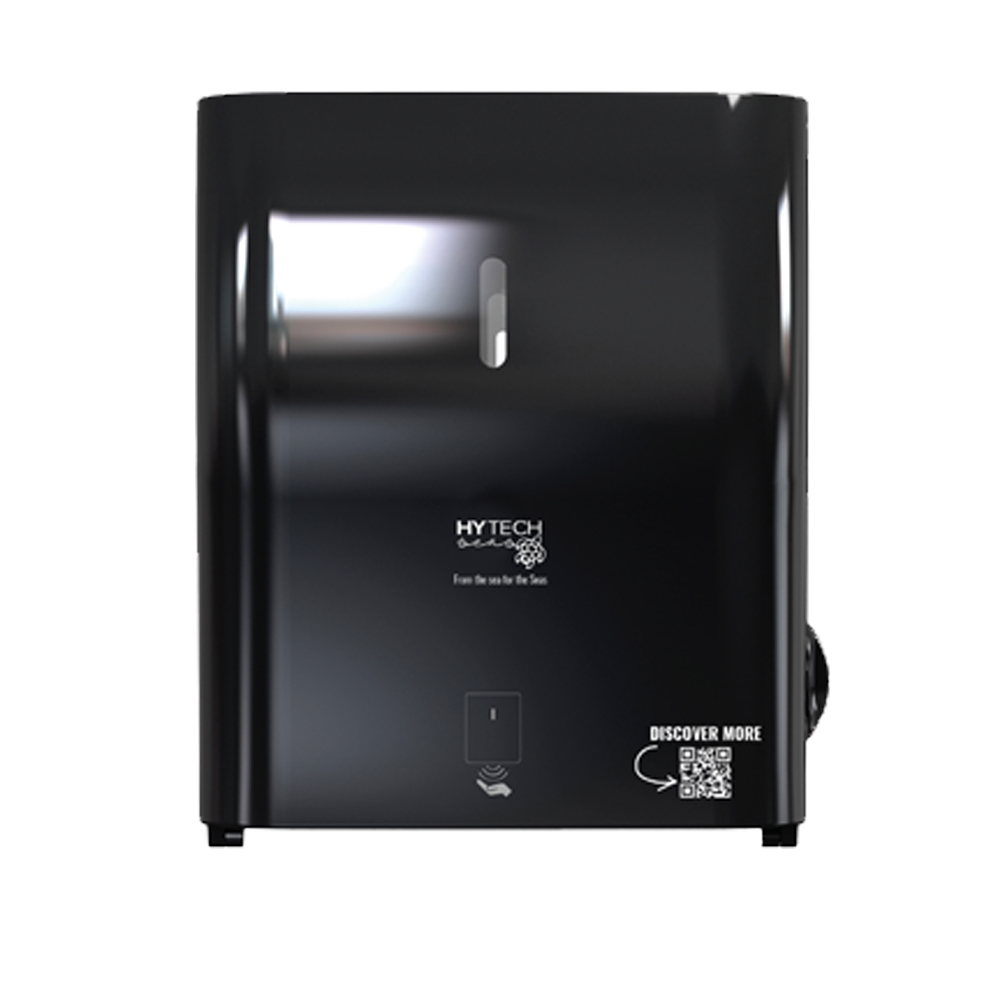 419483 Black Electric No-Touch Hand Towel Dispenser 1 ea. - 419483 BK HYTECH ELEC HWTL DIS