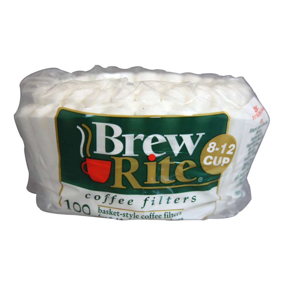 45-101/24B Brew Rite White Coffee Filters 24/100 cs