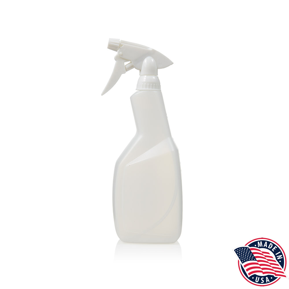 158 Natural 22 oz. Frosted Spray Bottle 6/6 pk - 158 22z SPRAY BOTTLE 6/6PK