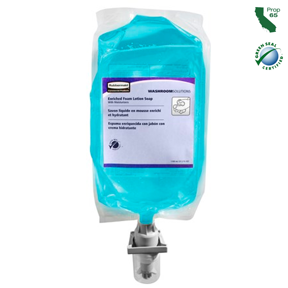 FG750112 Washroom Solutions 1100ml Enriched Foaming Lotion Soap Refill 4/cs