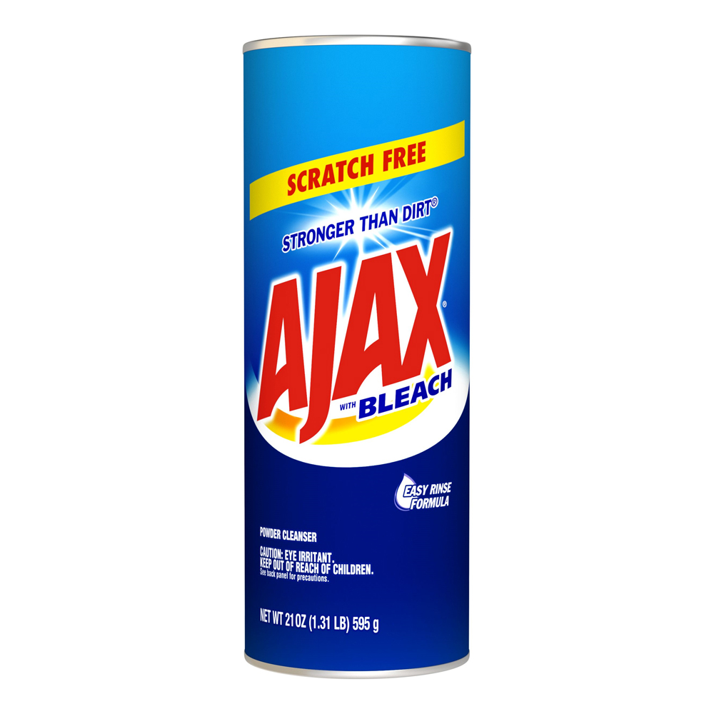 105375 Ajax 21 oz. Oxygen Scour Powder with Bleach  20/cs