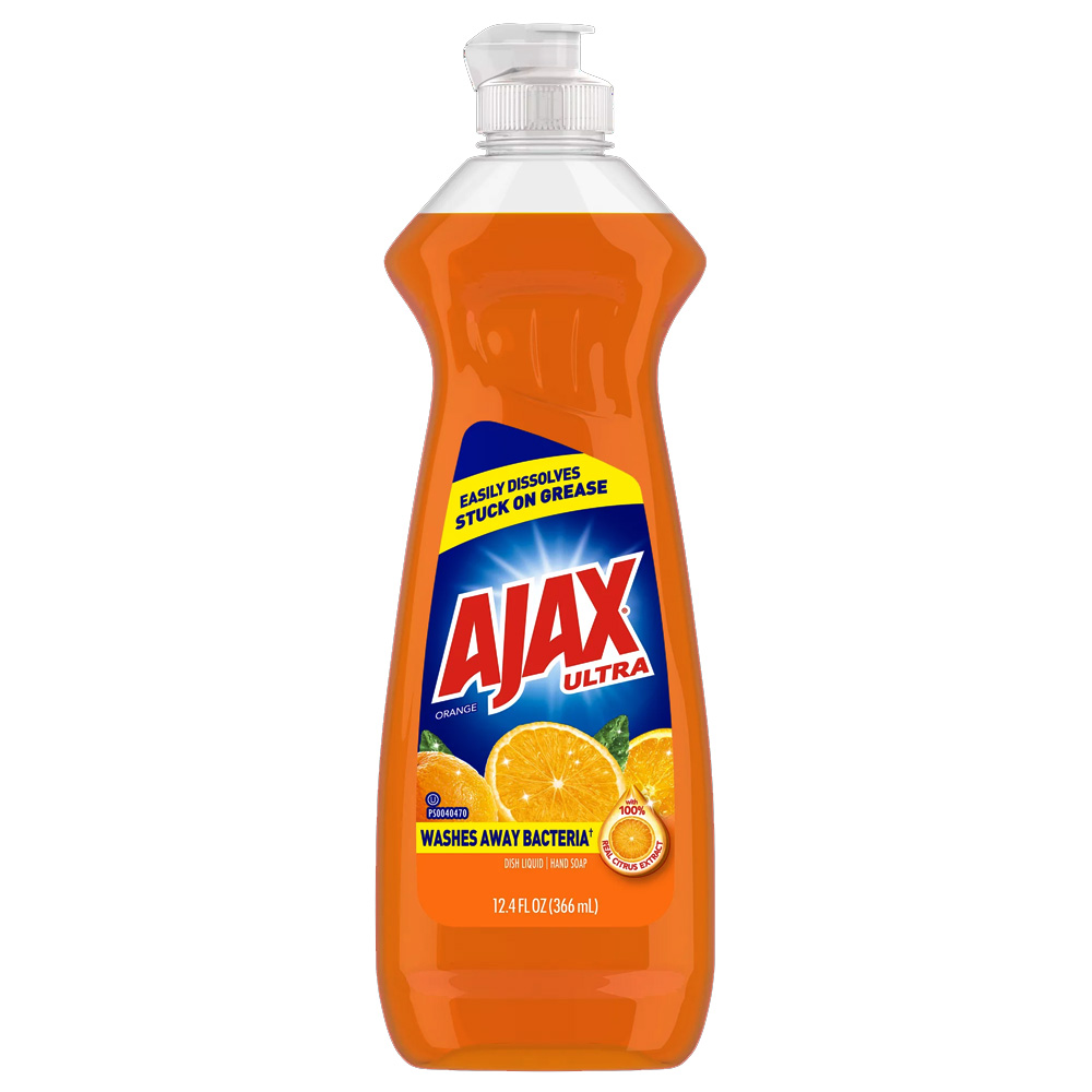 61030763 Ajax Ultra 12.4 oz. Triple Action Dish   Detergent w/ Real Citrus Extracts 20/cs