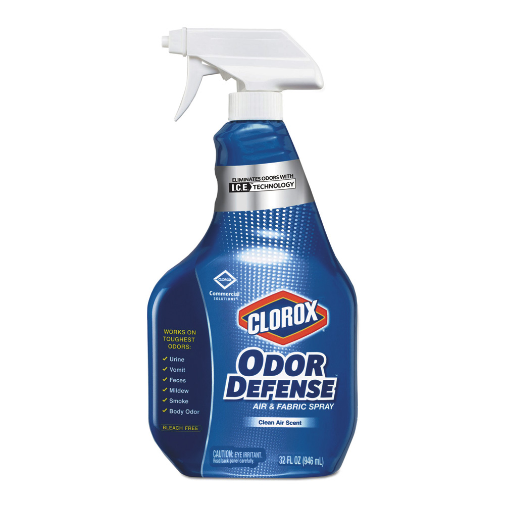 31708 Clorox 32 oz. Odor Defense Air & Fabric with Clean Air Scent 9/cs