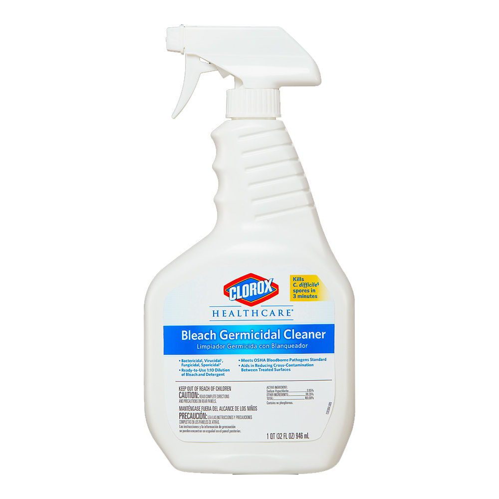 68970 Clorox Healthcare 32 oz. Bleach Germicidal Disinfectant 6/cs - 68970 CLROX 32z DIS GERM SPRY