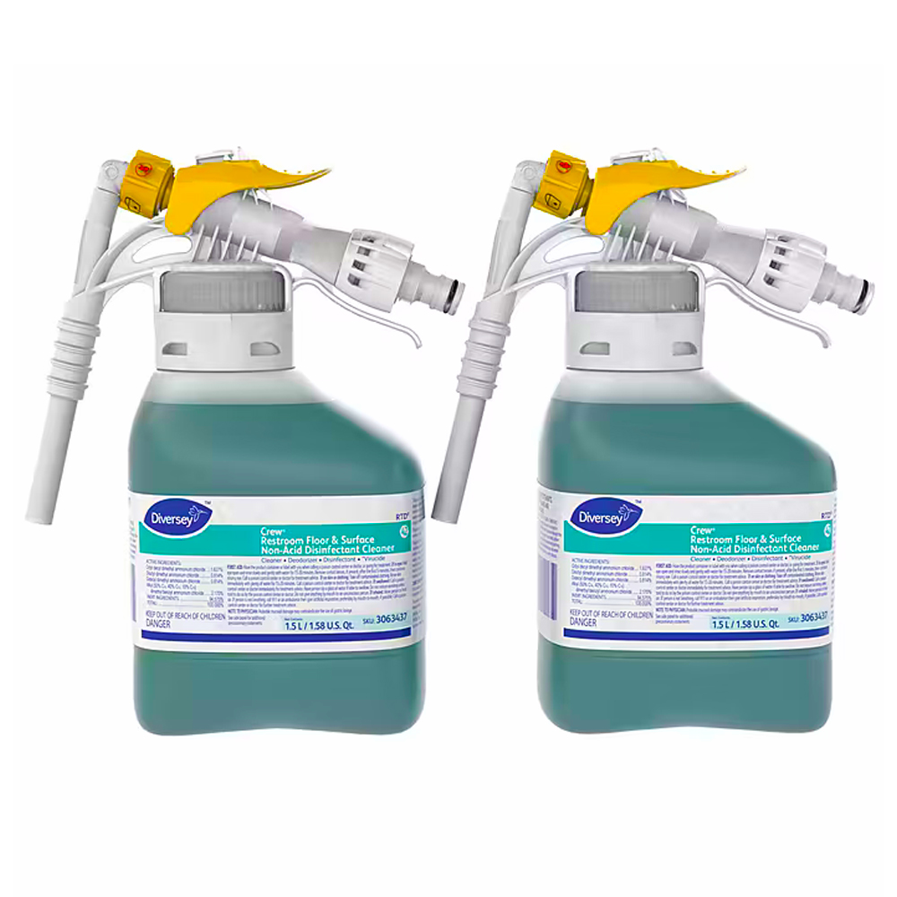 101105996 Crew 1.5 Liter Non-Acid Disinfectant &  Cleaner for RTD Systems 2/cs