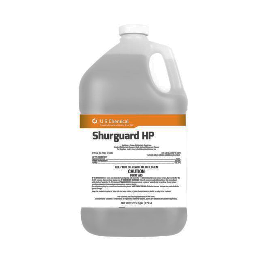 101104757 Shurguard HP 1 Gallon Disinfectant and  Deodorizer 2/cs