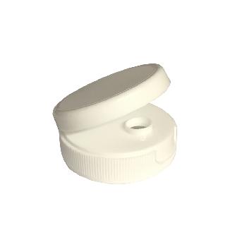 970200 White Hinge Top for 200TC Squeeze Bottles 12/cs - 970200 200TC HNGTOP FOR BOTTLE
