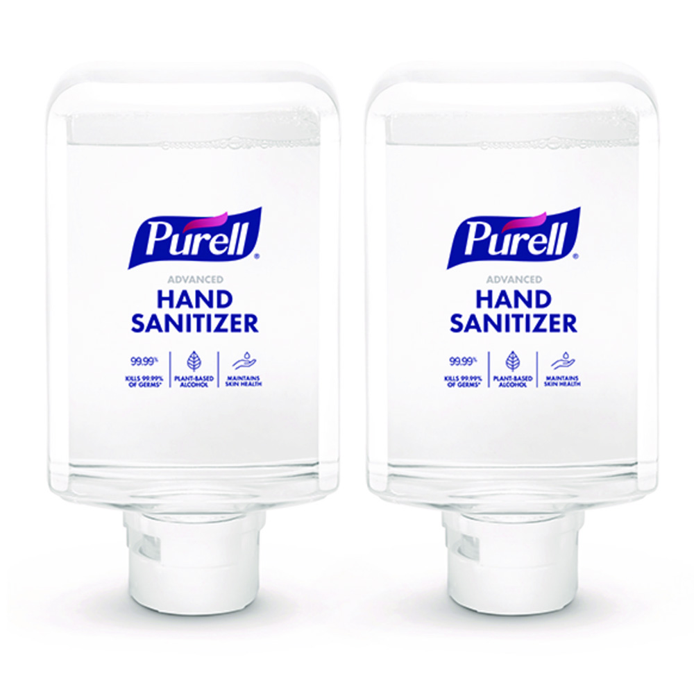 8353-02 Purell 1200ml Advanced Foaming Hand       Sanitizer w/ Citrus Scent Refill 2/cs