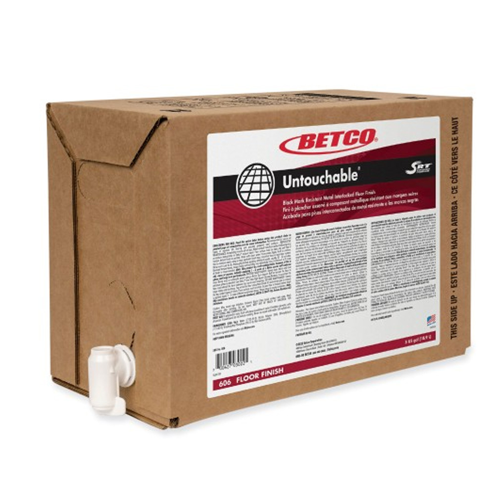 6060500 Untouchable 5 Gal. Bag-In-A-Box Low Maintenance Floor Finish w/SRT 1 bx. - 606B500 UNTOCH SRT FLFIN 5GB/B