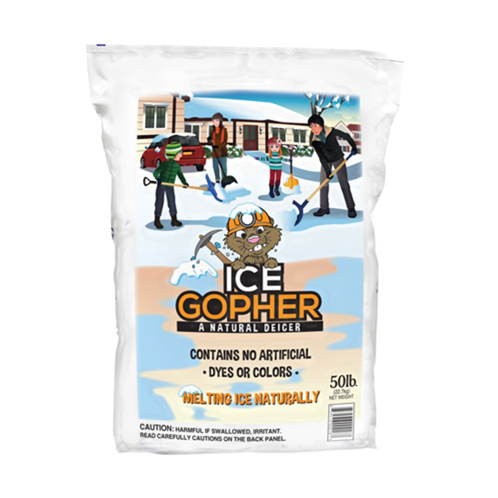 ICEGOPHER Ice Gopher 50 lb. Sodium & Calcium Chloride Ic Melt 1 ea.