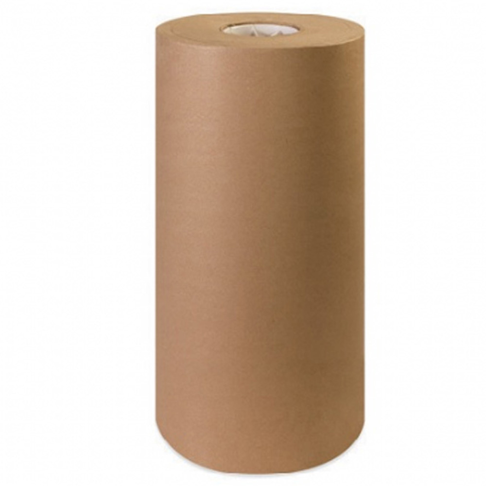 24"/50# 24' Kraft 50# Paper Roll 1/Roll